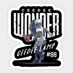 Ceedee Lamb Dallas Wonder Sticker